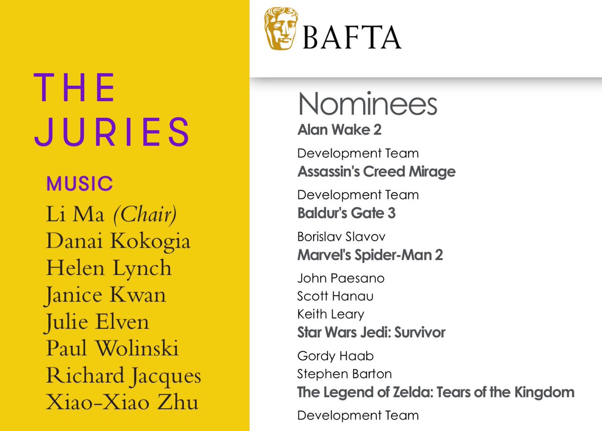 In addition to performing at the beautiful @BAFTAGames awards ceremony, I've also had the honor to be in the #BAFTA jury in the music category this year, together with amazing and inspiring colleagues ❤️ Thank you @LewPeet and the tireless awards team for creating all of this!