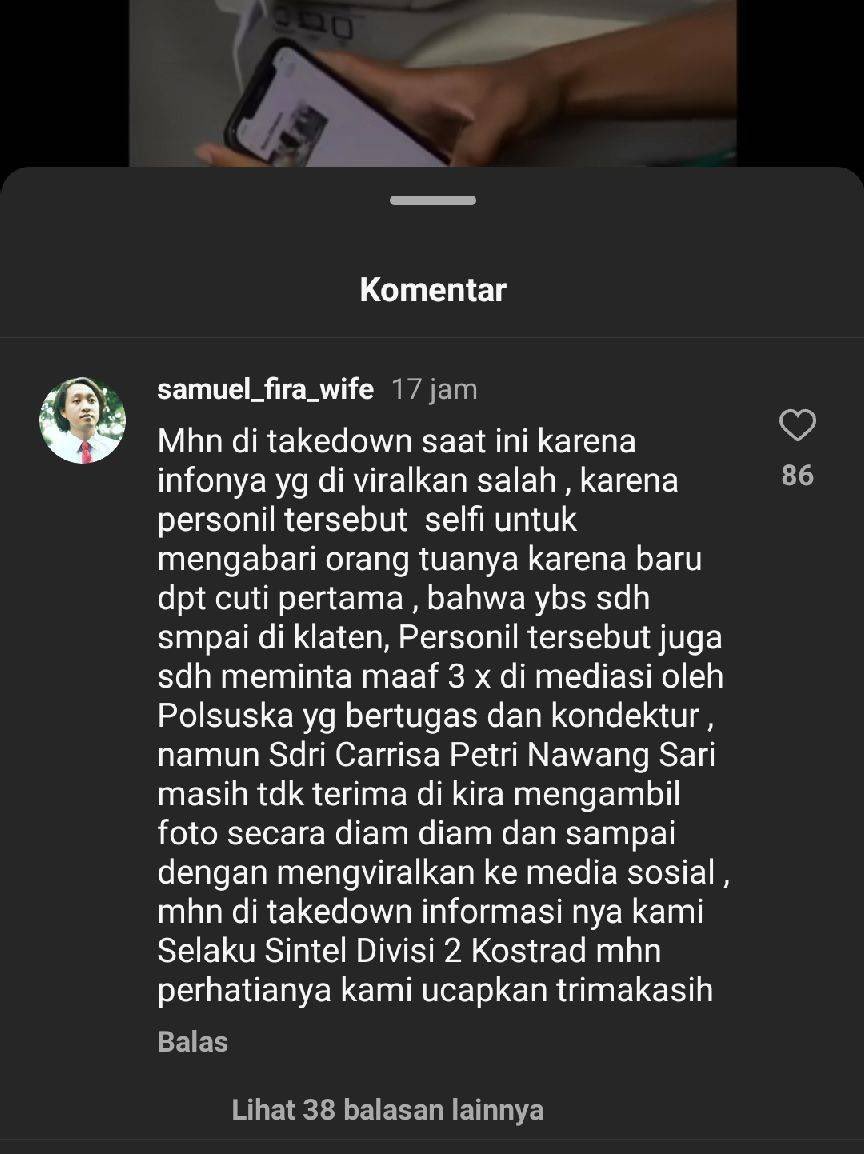 Kasus yg lagi viral, ternyata si cewek yg salah, carissa lu bener2 yee, bisa2nya ke gr an gitu, pentingnya kita lihat dari 2 sisi, jgn langsung menghakimi dulu