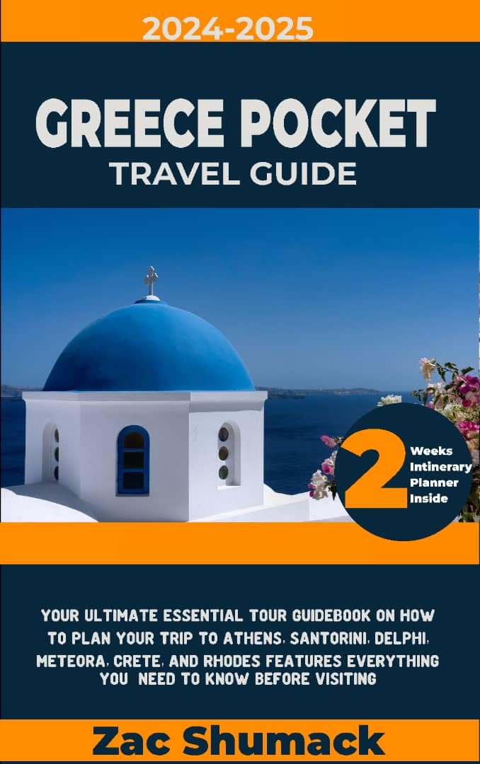 GREECE POCKET TRAVEL GUIDE 2024-2025: The Ultimate Essential Tour Guidebook On How To Plan Your Trip by Zac Shumack FREE on Kindle now! Amazon US: amazon.com/dp/B0CZP826JJ Amazon UK: amazon.co.uk/dp/B0CZP826JJ @PhenolTv #Greece #Travel #Guide #holidays #tourist #sightseeing #ebook