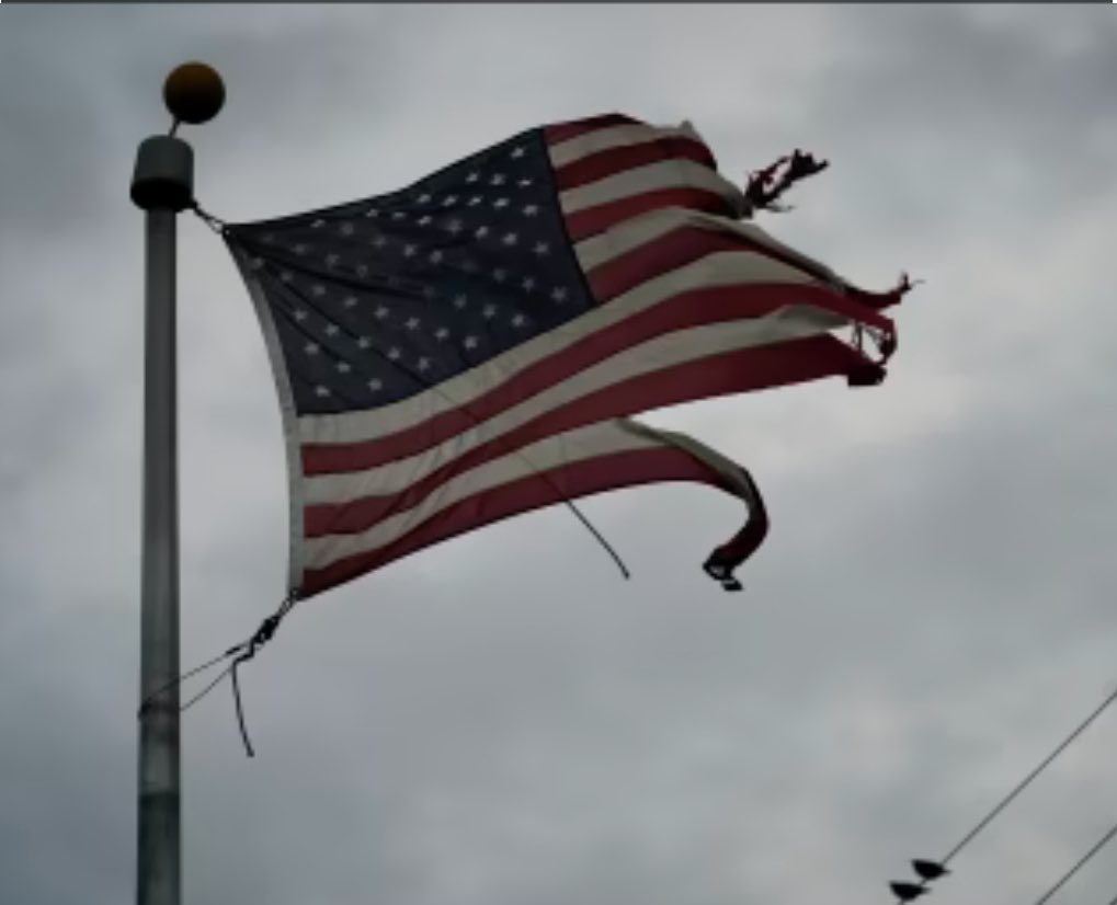 Good morning. It’s a beautiful, albeit chilly, Saturday. It’s another farm chore day and changing out worn flags. Do you take yours to be destroyed or do you burn them at home?