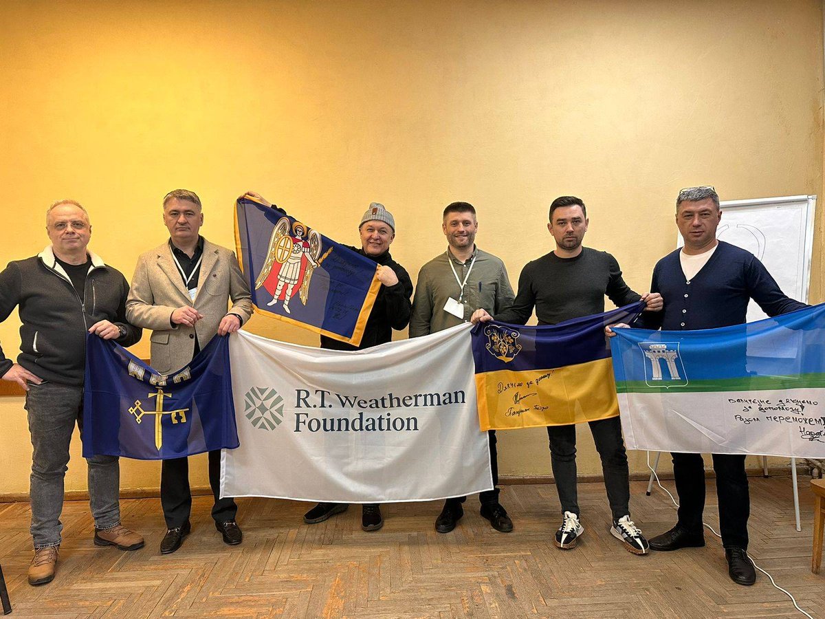 Meet 6⃣ badass doctors from 6⃣ Ukrainian hospitals in Uzhgorod, Rivne, Cherkasy, Kyiv, Dnipro, and Ternopil.📍 With flags flying high, they welcomed over a $7.5M donation in medical equipment for treating wounded soldiers. Proud to stand with Ukraine's heroes. 🇺🇦 #UkraineStrong