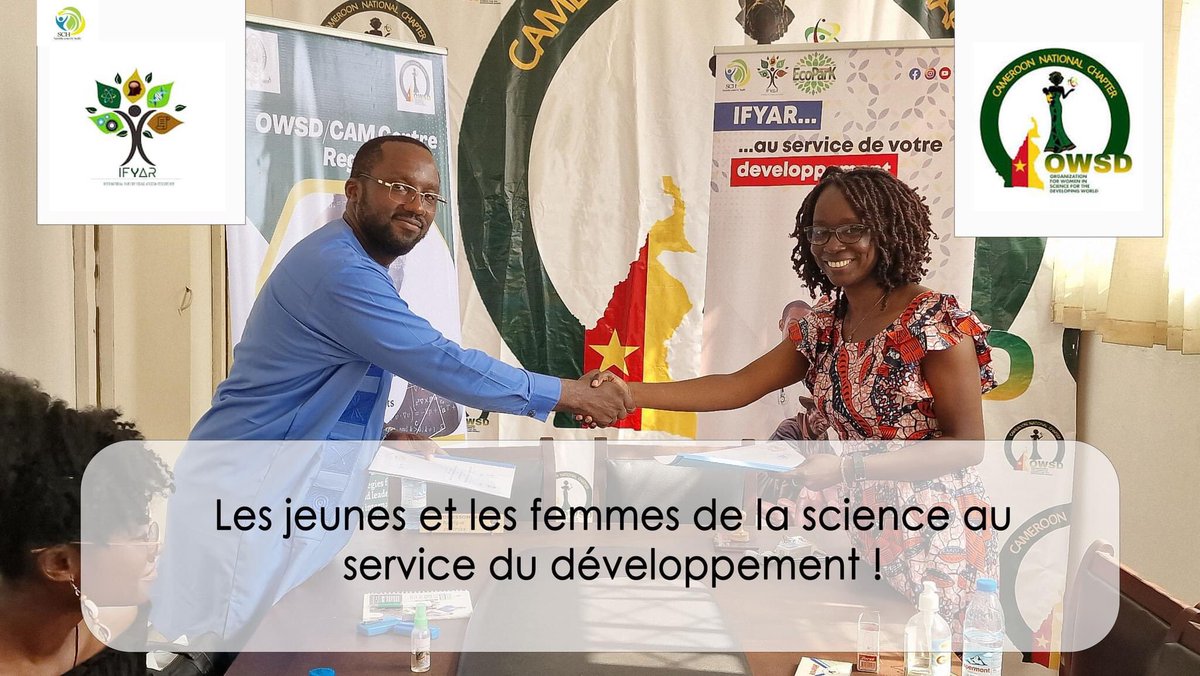 ifyar2024's tweet photo. Partenaires dans plusieurs activités, ce mercredi 13 mars 2024 a été conclu entre le Scientific Center for Health (SCH) et the Organisation for Women in Science for the Developing world (OWSD) https://t.co/28npPDA9sN
