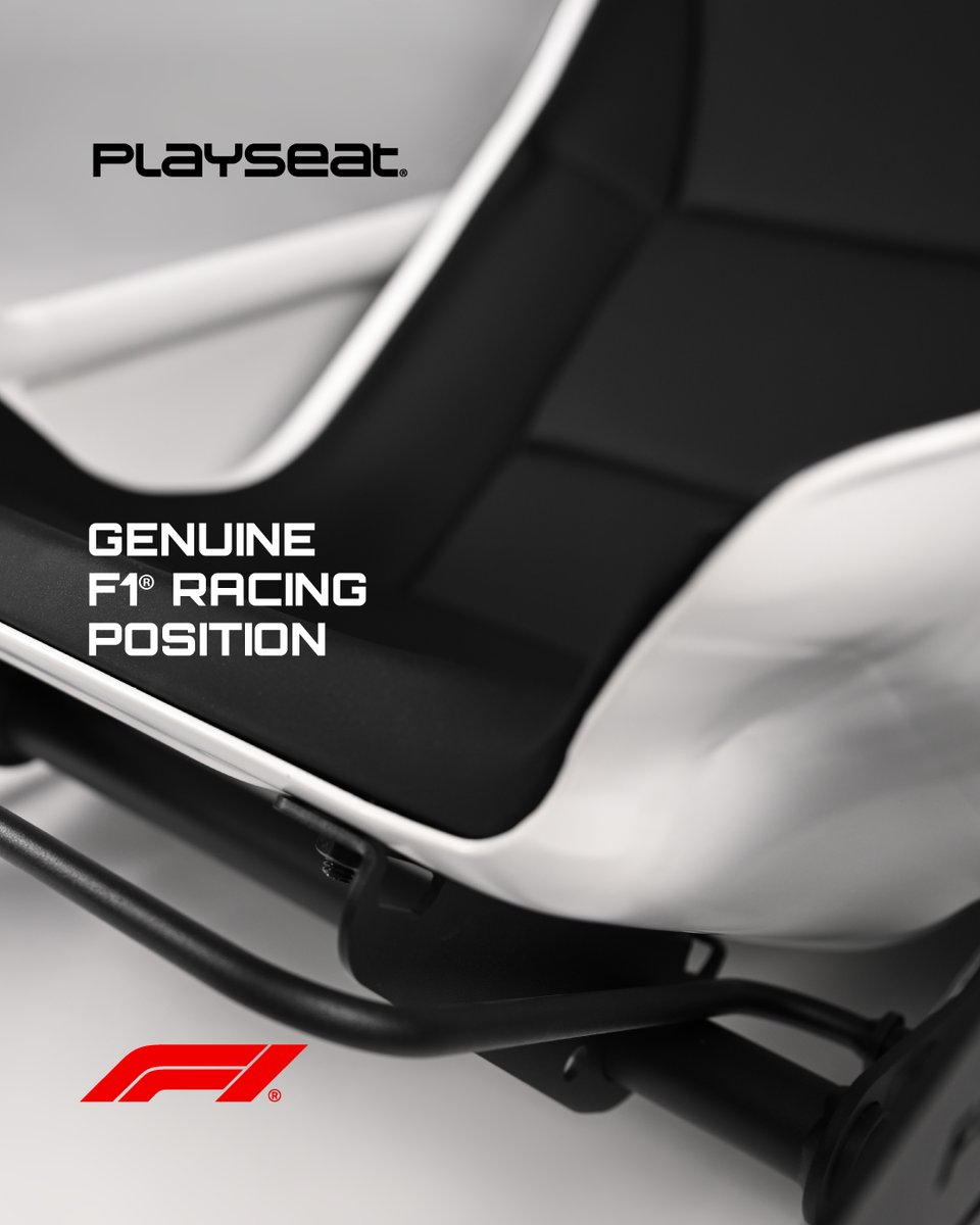 The Playseat® Formula Intelligence - F1® Edition lets you experience the authentic @f1 racing position, verified and endorsed by real F1® drivers. Pre-order now 👉 playseat.com/playseatr-form… #playseat #playseats #playseatF1 #playseatglobal #simracing #esports #F1 #Formula1