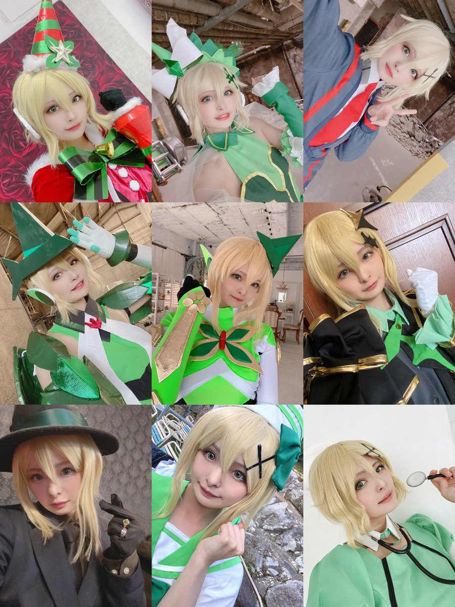 【コスプレ/cosplay】 大好きな切ちゃん💚 これからもずっと推し！ まだまだいっぱコスプレしたい！ #暁切歌誕生祭 #暁切歌誕生祭2024