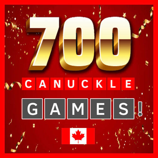 Today marks another big milestone for us as we celebrate the 7️⃣0⃣0⃣th game of CANUCKLE! 🤩 We would like to thank all of our amazing supporters in the #CanuckleCrew who have helped us keep the game going for so long! Thank you for making @CanuckleGame a part of your day! 🇨🇦👍🍁