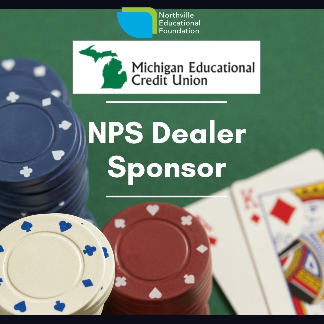 We're thrilled to have Michigan Educational Credit Union on board as our NPS dealer sponsor for Night for Northville! 🌟 Their support ensures that we can continue to provide valuable resources and opportunities to our community.