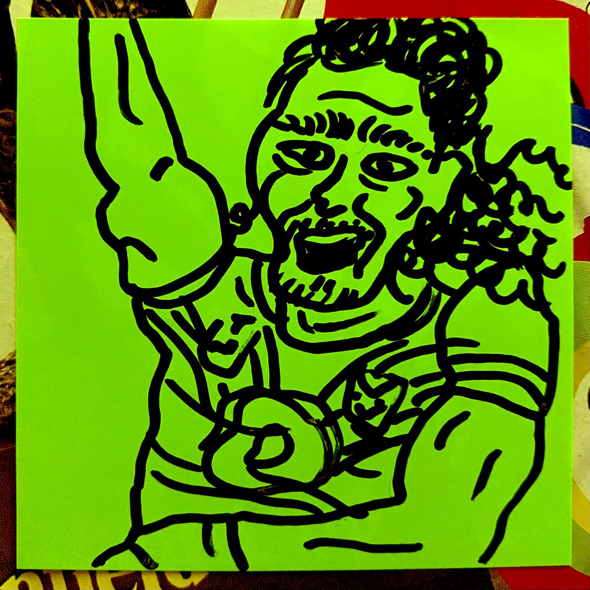 BadlyDrawnRL's tweet photo. Slip &amp; Slide!

#NRLWarriorsSeaEagles 
#NRL
#DWZ https://t.co/QloMZXxHVI