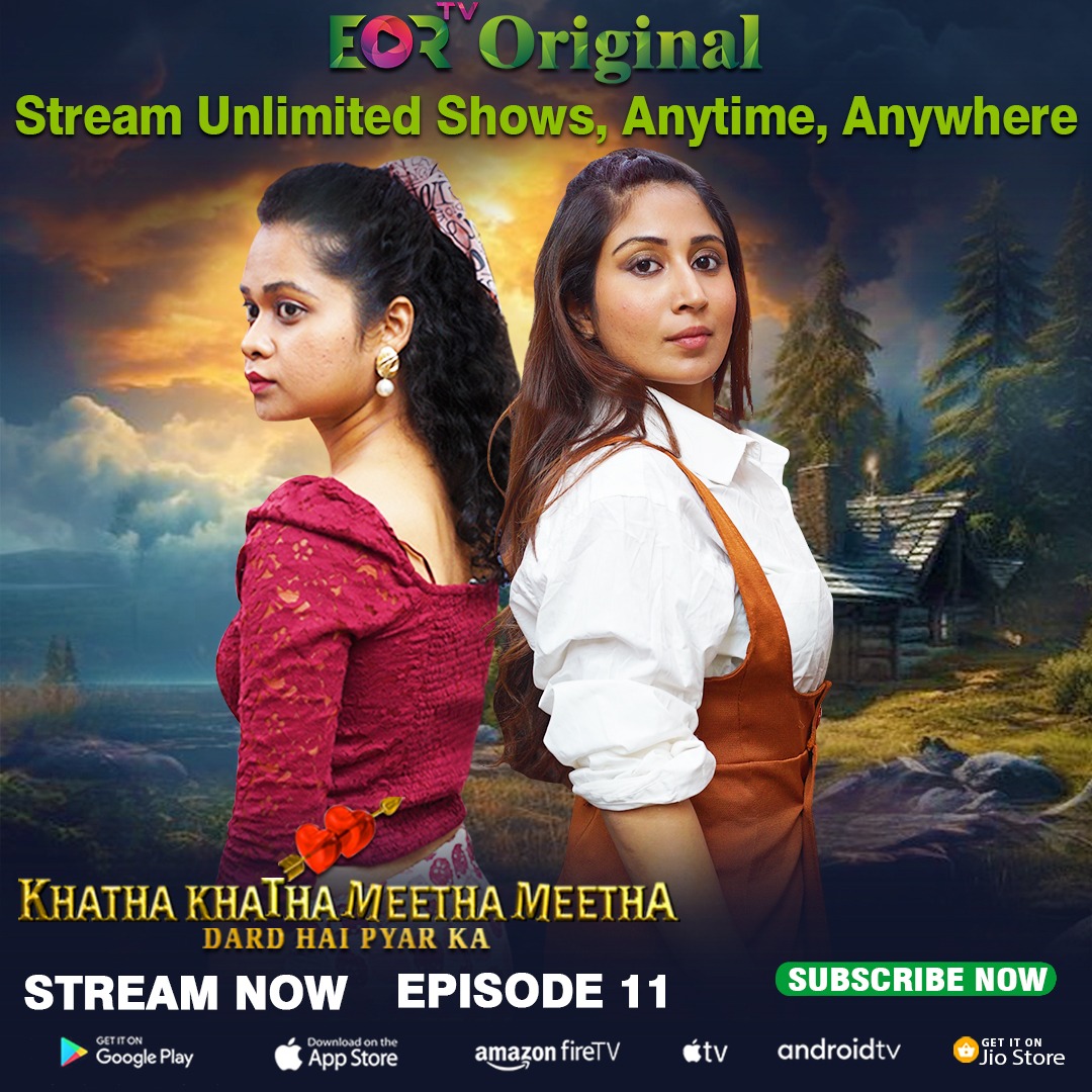 Get ready to immerse yourself in a world filled with love, laughter, and sweetness! Don't miss out on this irresistible series, now streaming on the EORTV OTT app.  ! 😮 #LoveAndLaughs #RomanticSeries #EORTVOriginals #ExcitingWebSeries #JoinTheFun #WinAniPhone