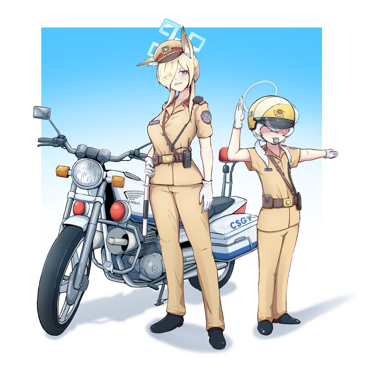 Valkyrie Police Academy - Vietnamese traffic police uniform