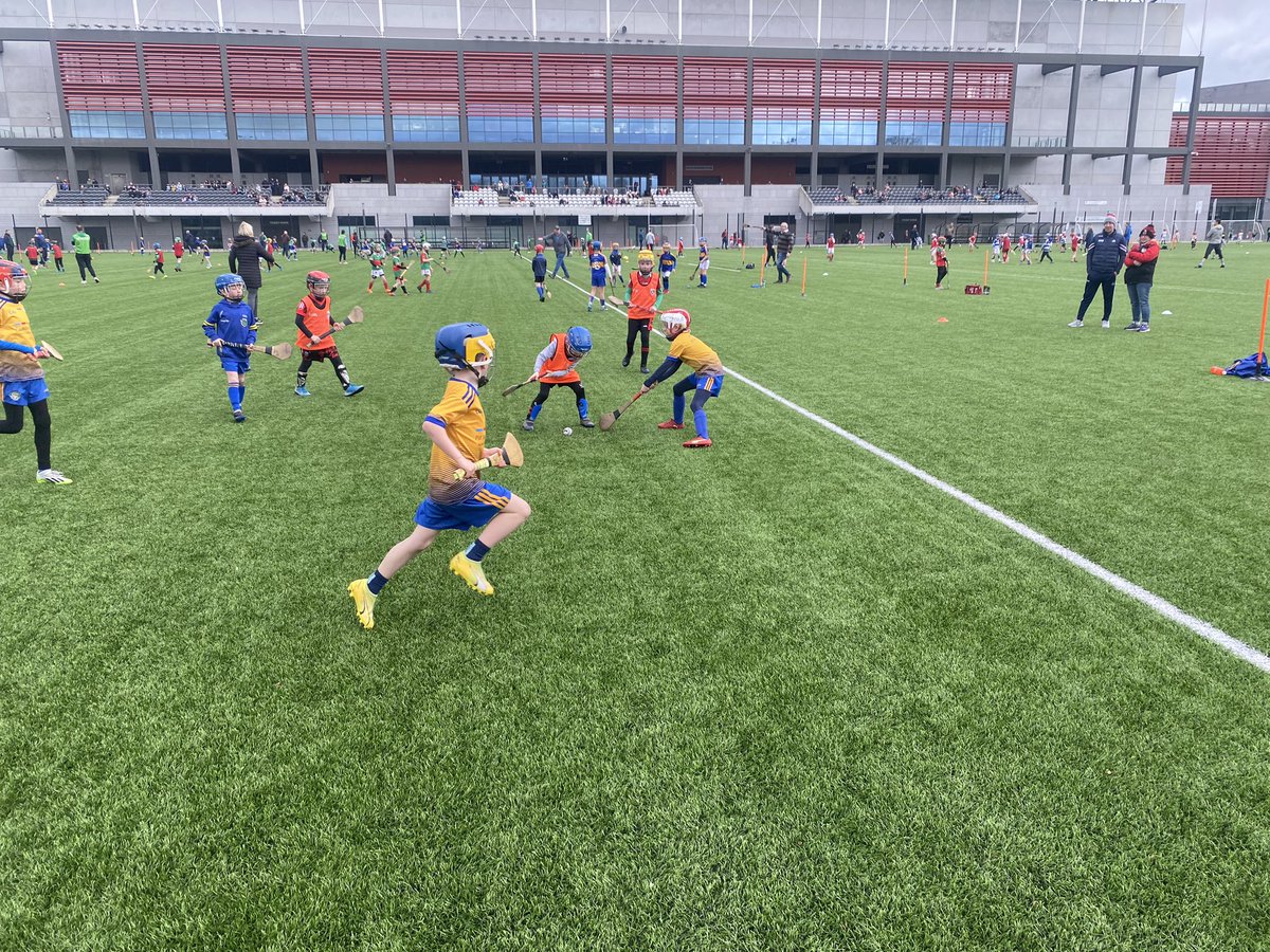 Great morning @PaircUiCha0imh with @Grenaghgaa for @OfficialCorkGAA @RebelOg_ @CorkGAACoaching monster u8 blitz. Mol an Óige 👍