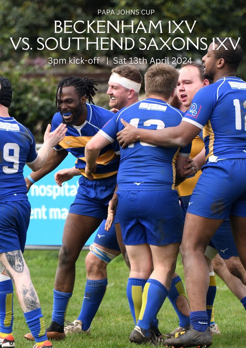 Match Day Programme 🗞️ beckenhamrfc.com/news/rugby-tod…