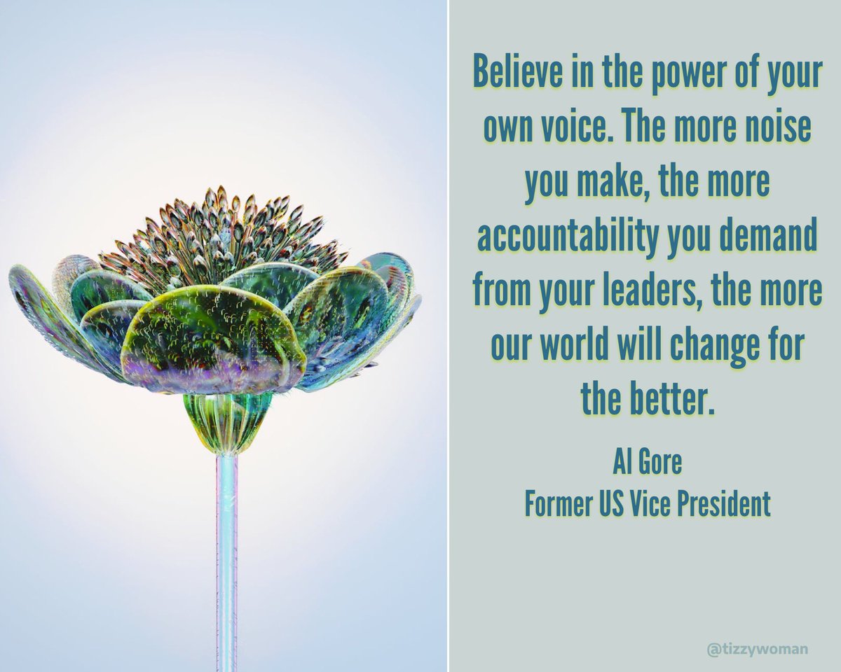 #MorningVibe We are the first generation to feel the effect of climate change & the last generation who can do something about it. 🌳@BarackObama We’re lucky to have a POTUS who knows there is no planet B & is taking action. 🔗 shorturl.at/ajtvK #DemCast #DemsUnited