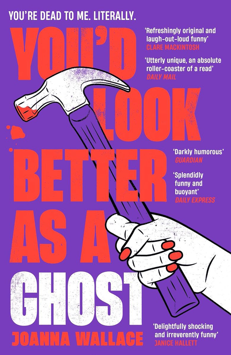 📖#Giveaway📖

🎉 Happy paperback publication day for Thursday to @JoWallaceAuthor for #YoudLookBetterAsAGhost! 🎉

Win one of three copies in #TheBookload on Facebook!

Closes tonight (Saturday 13 April) at 10pm. UK addresses only. 

Enter here: facebook.com/groups/thebook…