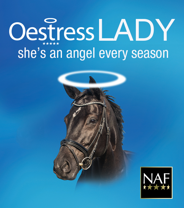 Treat your mare like a lady, feed NAF Five Star Oestress 💙. For attitude, for comfort, for performance, for every mare and for every season, feed NAF Five Star Oestress. Regulate common fluctuations and target hormonal tension to help her perform like an angel.