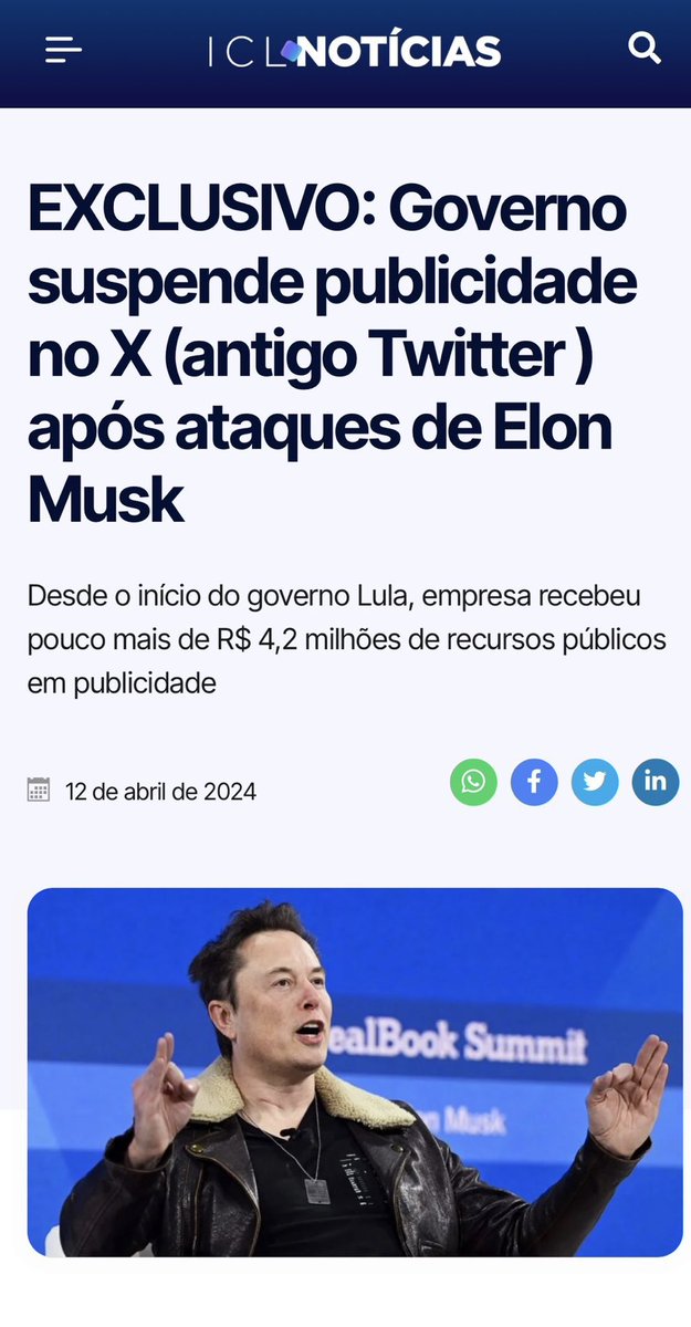 🤣🤣🤣🤣🤣🤣🤣🤣🤣Agora o Elon Musk quebra!  Não vou rir sozinho. 😂
#TwitterFilesBrazil #ElonMuskEuApoio #DitaduraDaToga