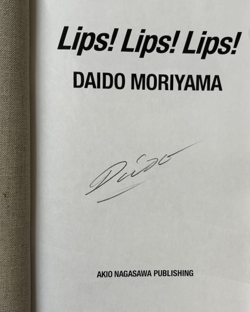 Lips Lips Lips, Daido Moriyama⁣ Akio Nagasawa, 2018⁣ Book curation by Anthony Vaccarello at Saint Laurent Babylone ⁣ 9 rue de Grenelle, Paris⁣ ⁣⁣ #YSL #SaintLaurentBabylone #SLEditions #DaidoMoriyama