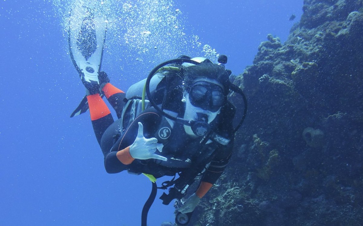 Learn to scuba dive with lessons at Harford! Academic and water skills training with certified professional instructor. Basic gear required. Classes start soon! go.harford.edu/3TTN8MW