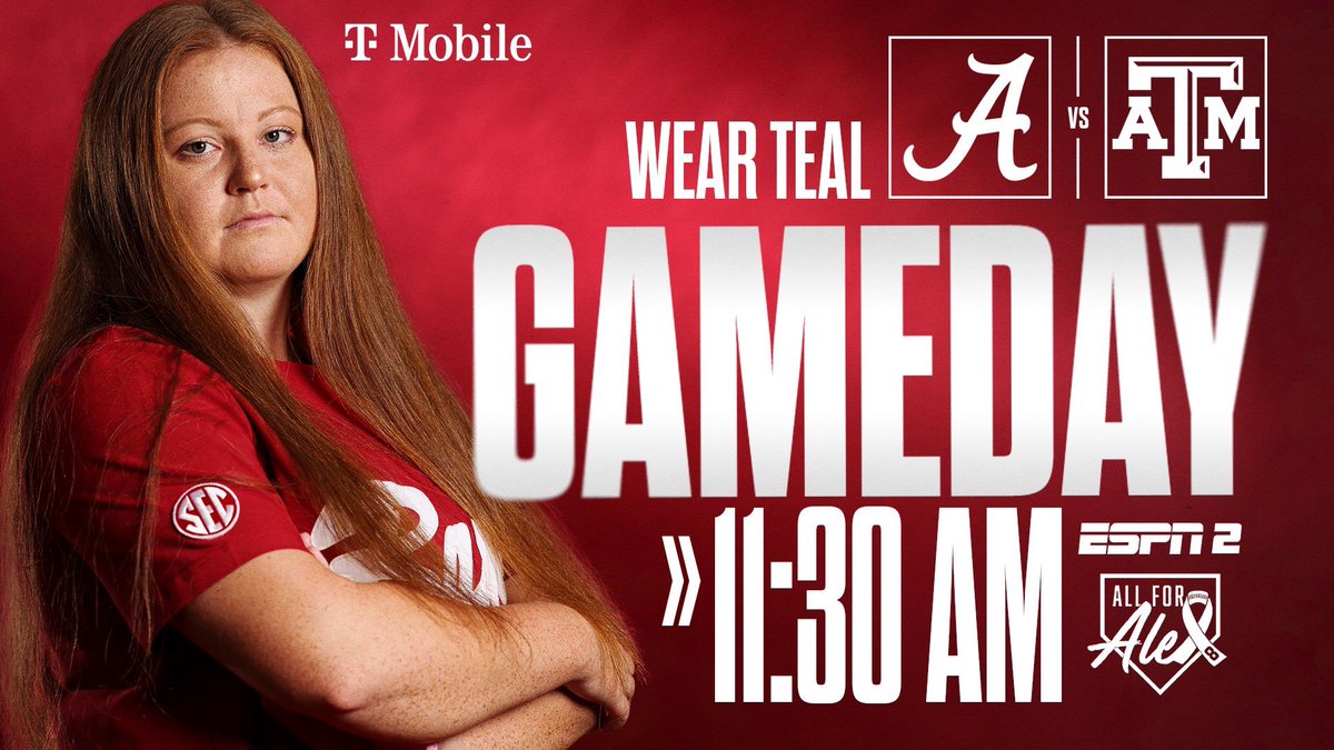 A big Saturday in Tuscaloosa starts at Rhoads Stadium!

#Team28 #RollTide