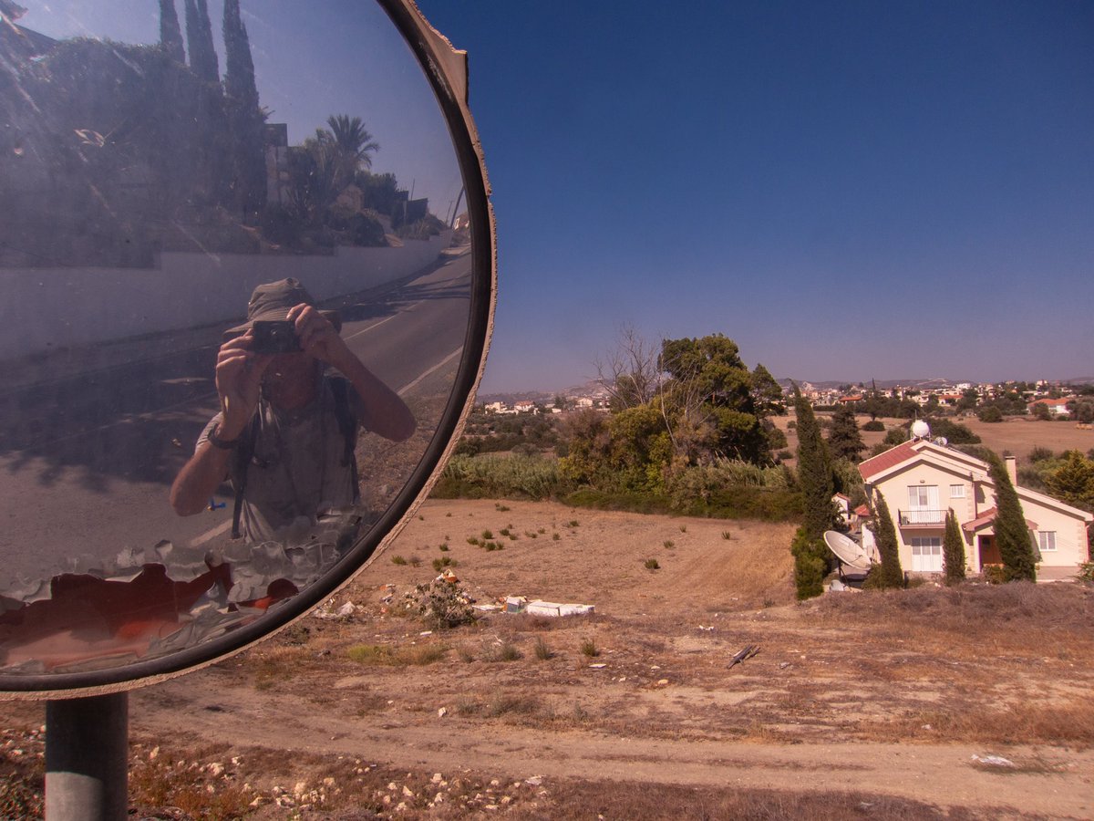 “[Cyprus] was like walking into a polyglot bazaar.” — @PaulSalopek, talking with @TheWorld’s Carolyn Beeler. Listen to the latest story about Out of Eden Walk: theworld.org/stories/2024/0… Pictured: Moving inland across one of the planet’s oldest inhabited islands. 📷Paul Salopek