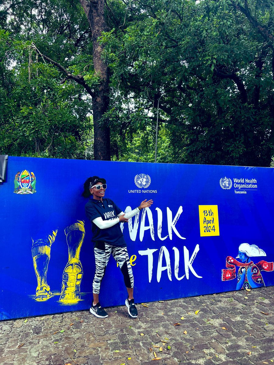 Elly_Paschal's tweet image. Thank you @WHO_Tanzania  for organizing the #WalktheTalk challenge  to commemorate the #2024worldhealthday it has been a wonderful walk &amp;amp; jog today #HealthForAll #MyHealthMyRight