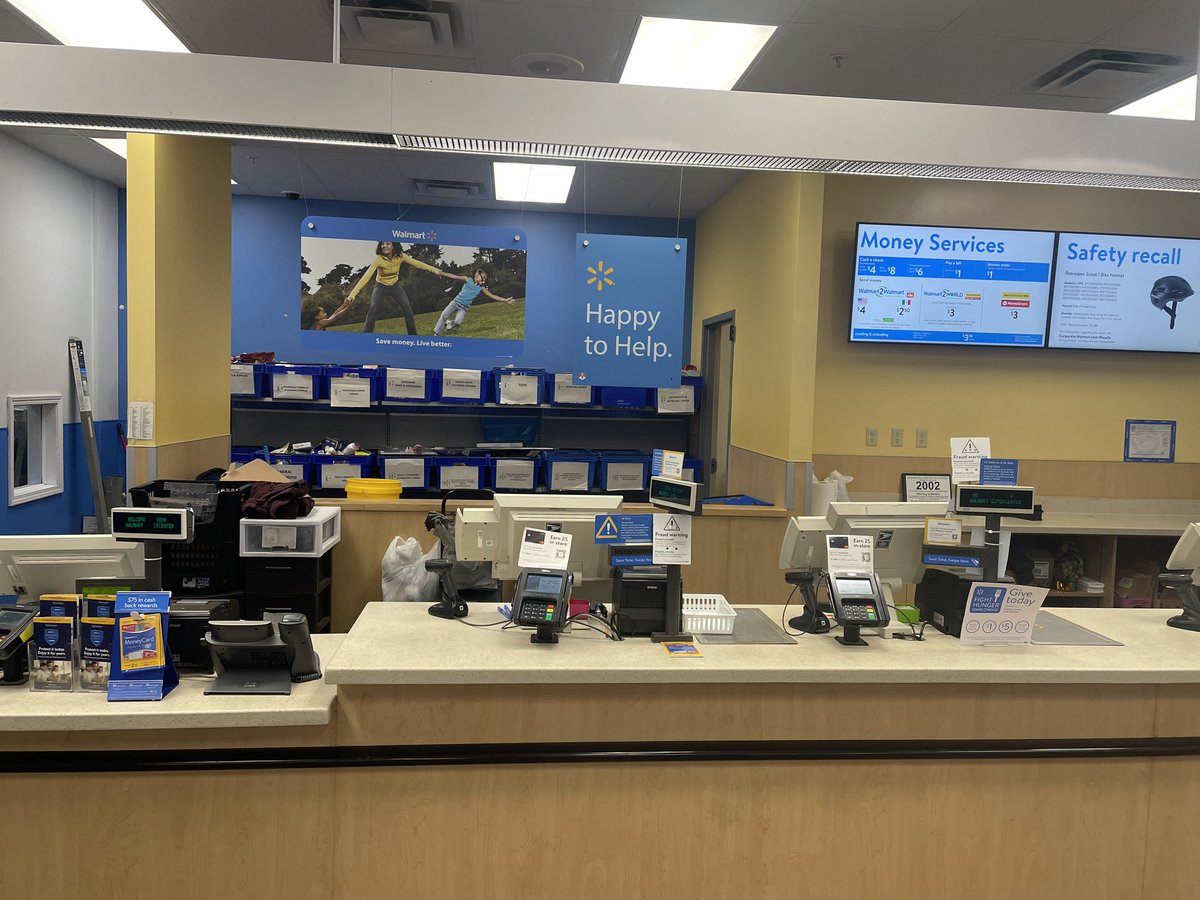 BrianMBreen's tweet image. I don’t know what the heck is going on with customer service these days. Ever since #COVID-19 it’s been abysmal. Recycling machines down at @Walmart due to “cleaning” for next hour. No one at the service desk!