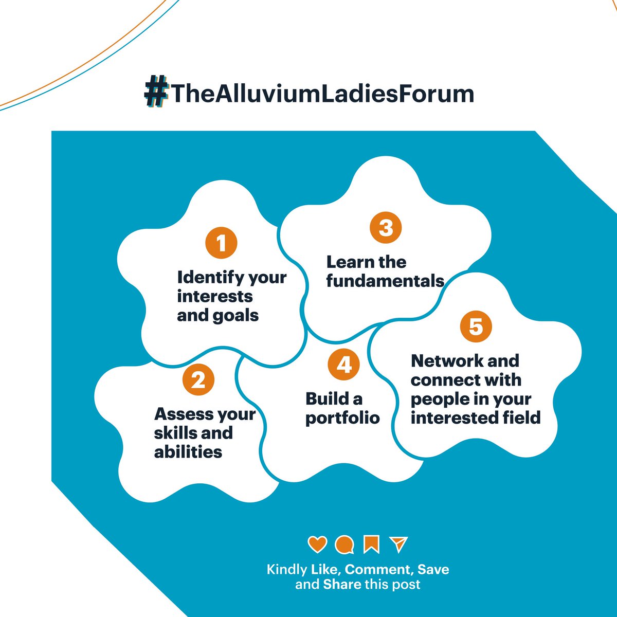 Interested in migrating to tech?

The Alluvium Ladies' forum has brought you the essentials you would need to migrate to a tech career. 
Like and Follow us for more content like this.
@womenintech @WomenWhoCode @SheCodeAfrica 

#alluvium #tech #techmigration #womenintech