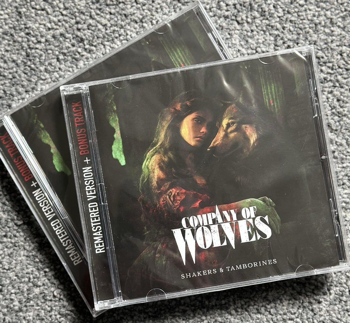 Company Of Wolves on CD! Bad Reputation has reissued our Shakers And Tamborines album - the demos that got us signed to Mercury Records in 1990. Includes a previously unreleased track, “Company Of Wolves”, the song that the band took its name from. badreputation.fr/epages/box2831…