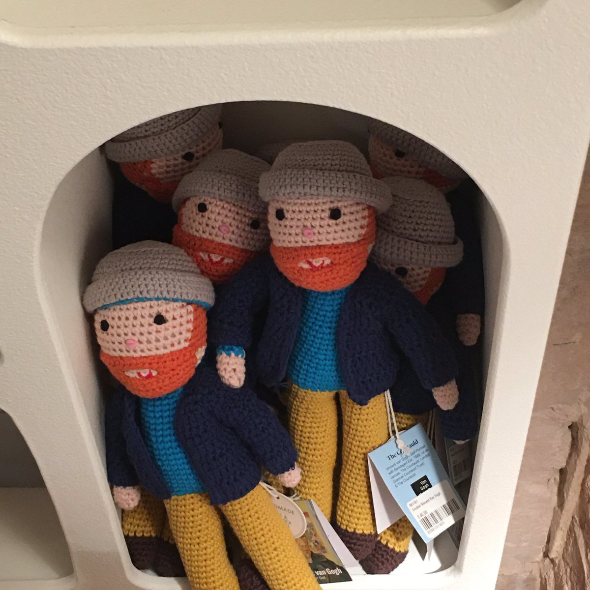 And the collective noun for knitted Vincent van Goghs is?