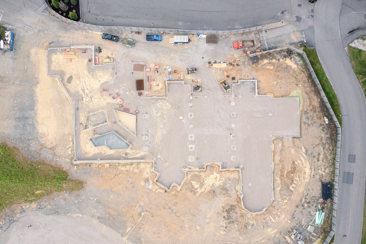 aigkenham's tweet photo. The photos taken at the @ArkEncounter show the progress on the new Welcome Center that will open early 2025 and the Jerusalem building to house a massive indoor model of 1st century Jerusalem that will open 2026.

It always takes a long time for the footings and infrastructure re plumbing, electrical etc., to be completed, but then the buildings go up quite quickly.  Steel arrives in a couple of weeks and if the weather is good we will see rapid progress soon.

Plan you trip to visit the Ark Encounter and @CreationMuseum.  Check out the websites to see the various conferences and other programs throughout the year.