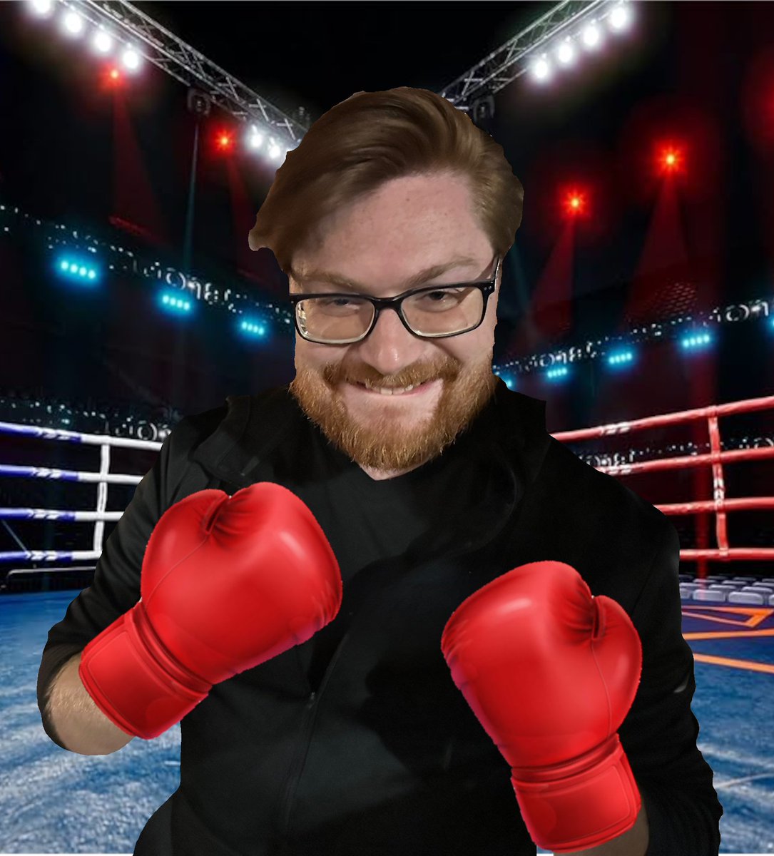 Fun fact about @_JohnHammond. He's an undefeated professional boxer, known as 'The Smiler' because that's the last thing you see before he retires you from the game. #HackSpaceCon #JohnHammondFacts