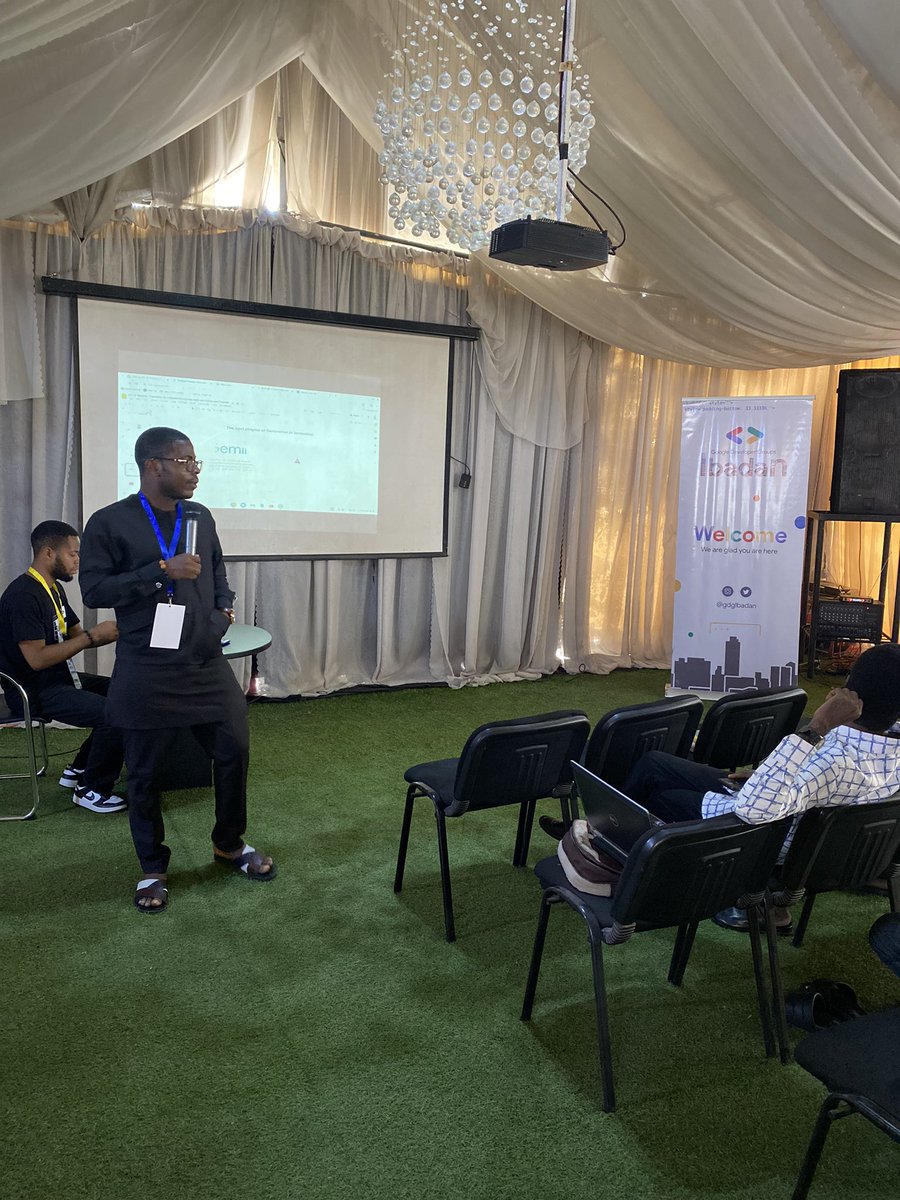Build with Al's second workshop is live, and it's led by Sodiq Akinjobi @Geektutor a Dev Rel Expert at Google Topic: The next chapter of Generative AI Innovation(Gemini Era) Use the 🔥 emoji to show your excitement if you are here. #buildwithaiibadan #gdgibadan #BuildwithAI