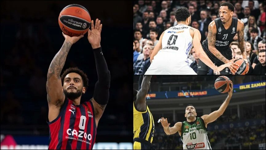 🏀💫 Basketbol THY Avrupa Ligi'nde haftanın MVP'leri Sloukas, Nunnally ve Howard v.aa.com.tr/3189957