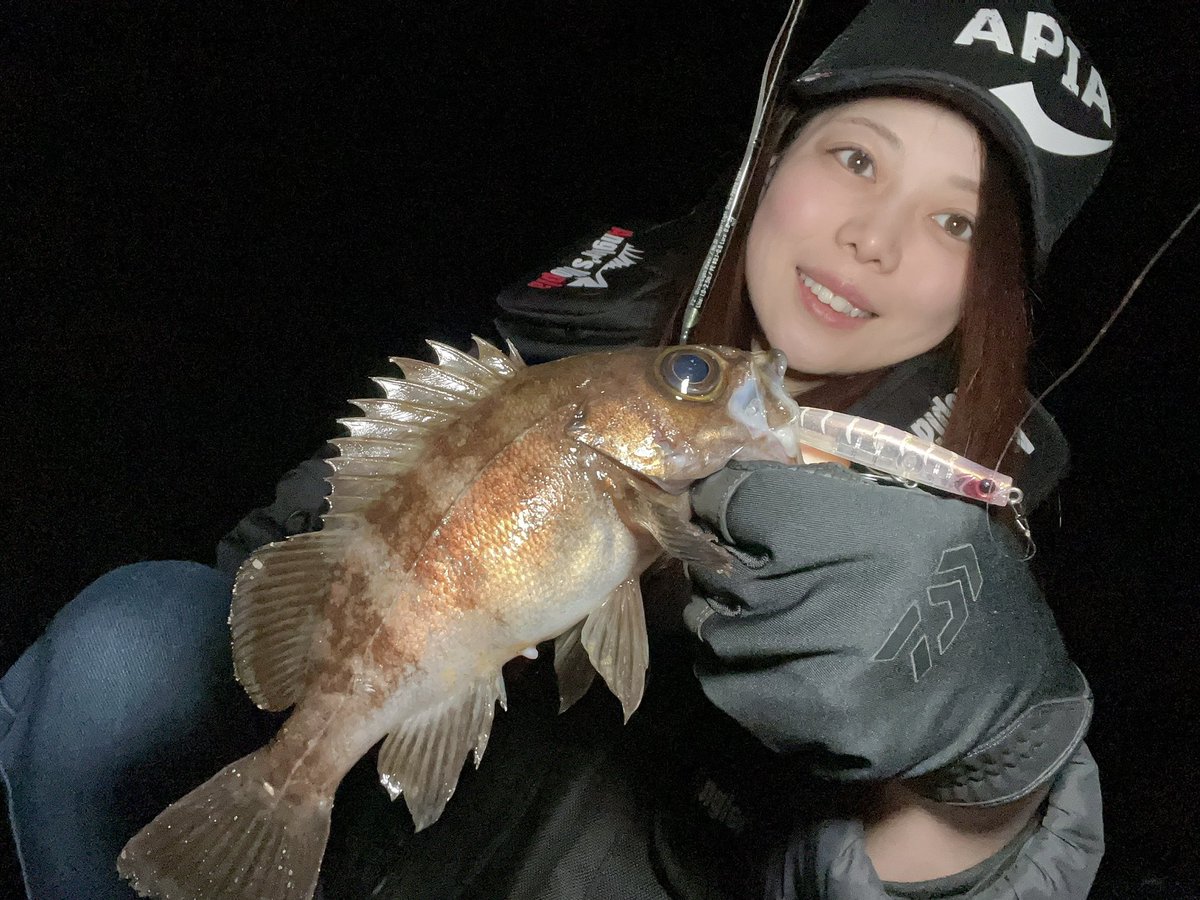 angler_erk's tweet photo. 昨日不発だったメバル

中層～ボトムあたりのフォールでHIT🫶🏻💗

 #APIA  #PUNCHLINE60  #GRANDAGELITE72 https://t.co/BziC540GZw