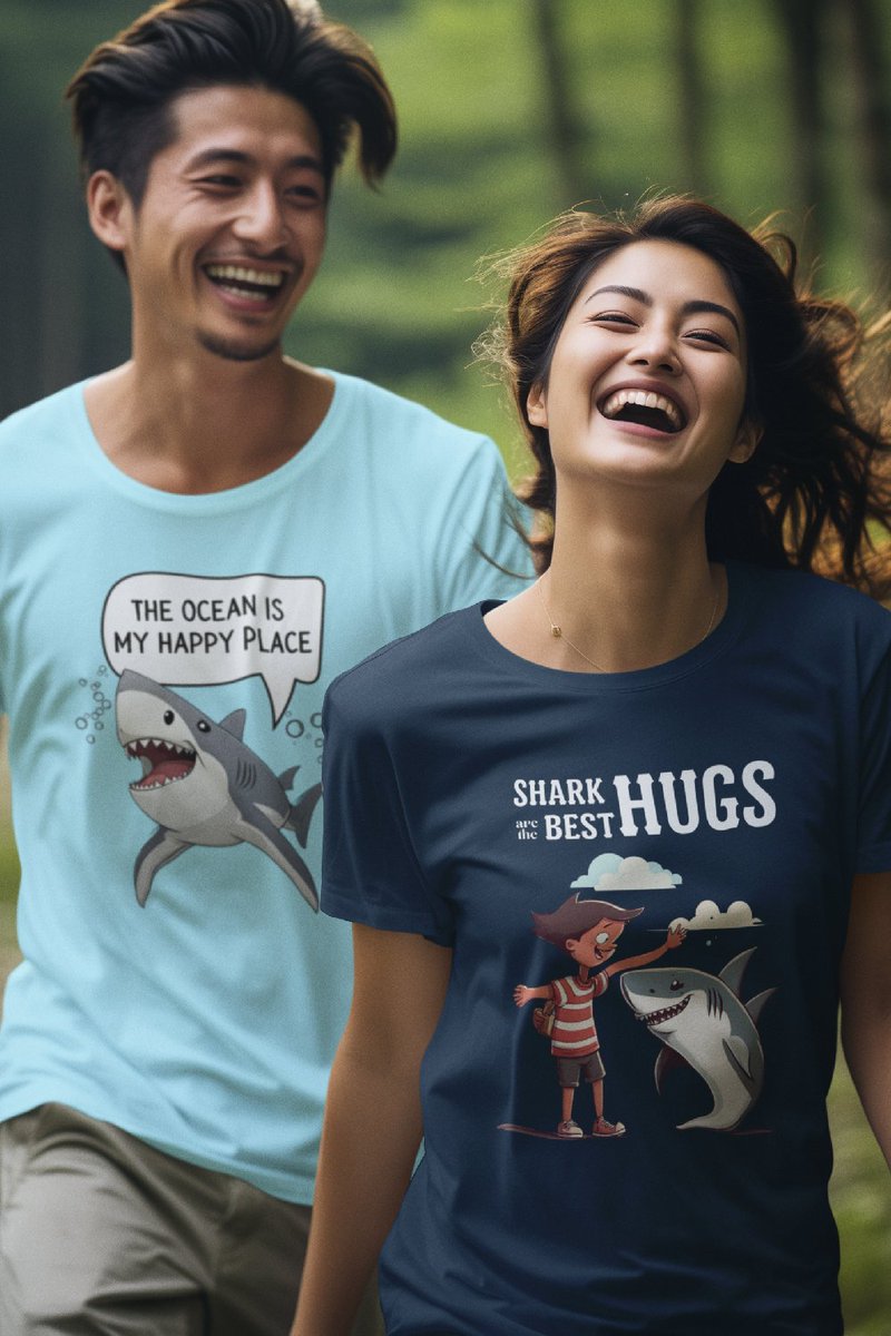 Shark forms social bonds with humans and other sea creatures. Do you agree shark hugs are the best hugs!
#sharklover #sharkweek #sharkfishing #sharkart #seacreatures
zazzle.com/store/adventur…
teepublic.com/user/luminoza
teepublic.com/user/adventure…
threadless.com/@Adventuretown