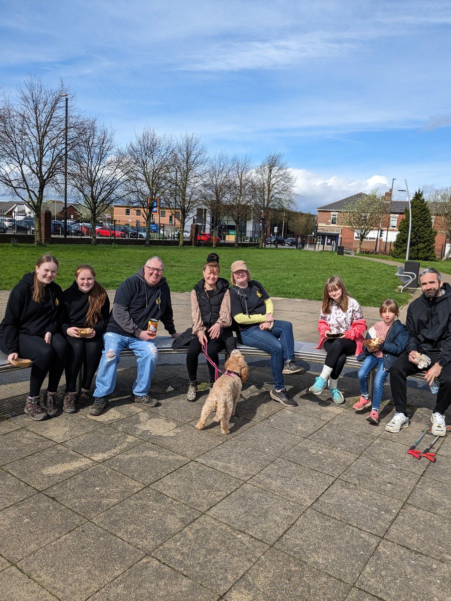 Litter picking has its own rewards, but we all stopped for a treat after our pick today and one lucky volunteer found £20 😁 #lovewhereyoulive