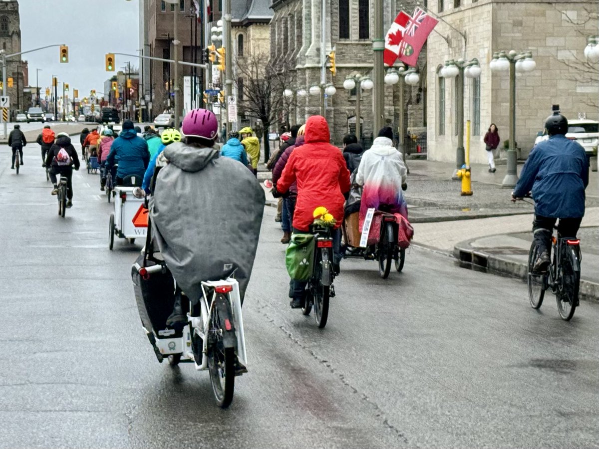 “Safe streets, please” says #CriticalMass Ottawa