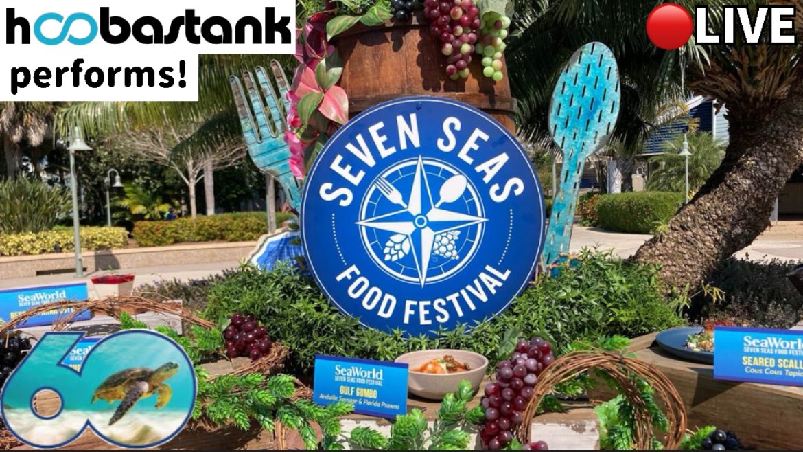 🔴 SEAWORLD: 60th Anniversary, 7 Seas Food Festival, Hoobastank Performs, Free Beer?! ... youtube.com/live/a_N5nJ2x-… via @YouTube #seaworld #sevenseasfestival #hoobastank