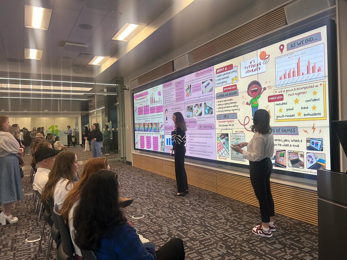 So proud of our Mount Royal University Year 2 teacher candidates and the work they’ve done as literacy tutors. They're changing the world by helping these students learn to read!
#MRU
#MRUReads
#Leftunread
mrureads.ca