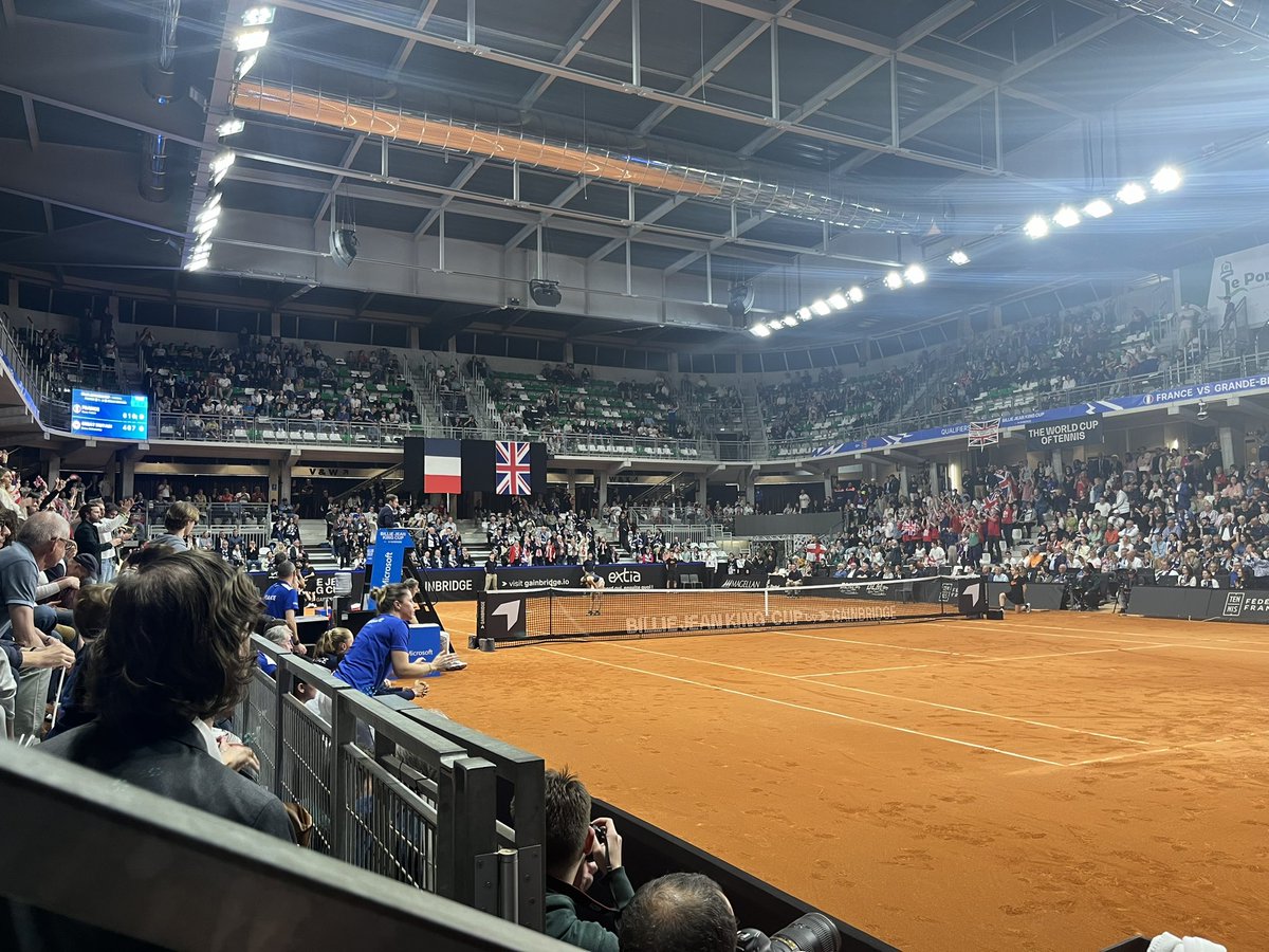 A 3-1 upset for Great Britain on clay in France seals qualification for the Billie Jean King Cup finals. Emma Raducanu the star performer this weekend with two wins in a promising start to her clay-court swing.