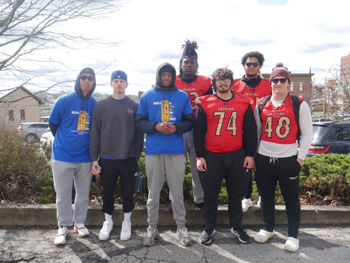 It was an awesome morning in Greensburg at the Walk A Mile In Her Shoes event 🗣️ 

Supporting a great cause with some great people 🔥 

#TheGriffinWay | #CPCW