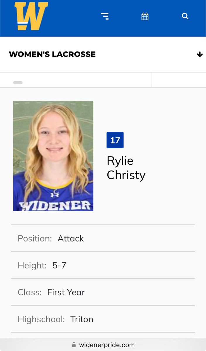 Congrats Rylie, on your first NCAA goal! Your Triton family is so proud of you! #alwaysamustang #mustangsforever #tritonglax