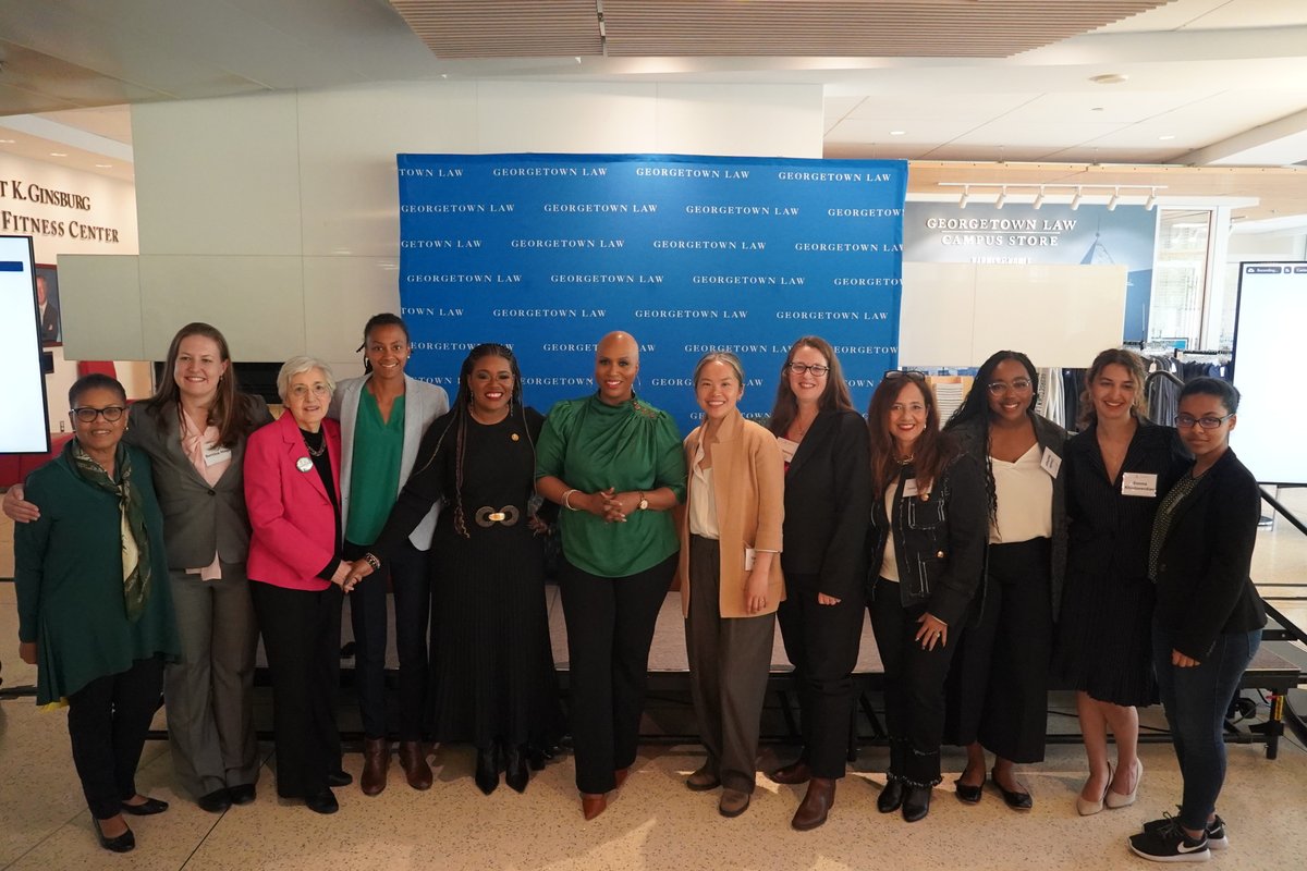 It's been 101 years since the Equal Rights Amendment was introduced, and equality is long overdue. TY @GeorgetownLaw for hosting @RepCori & I to discuss our Work with the @ERACaucus to pass the ERA & enshrine gender equality in the Constitution.