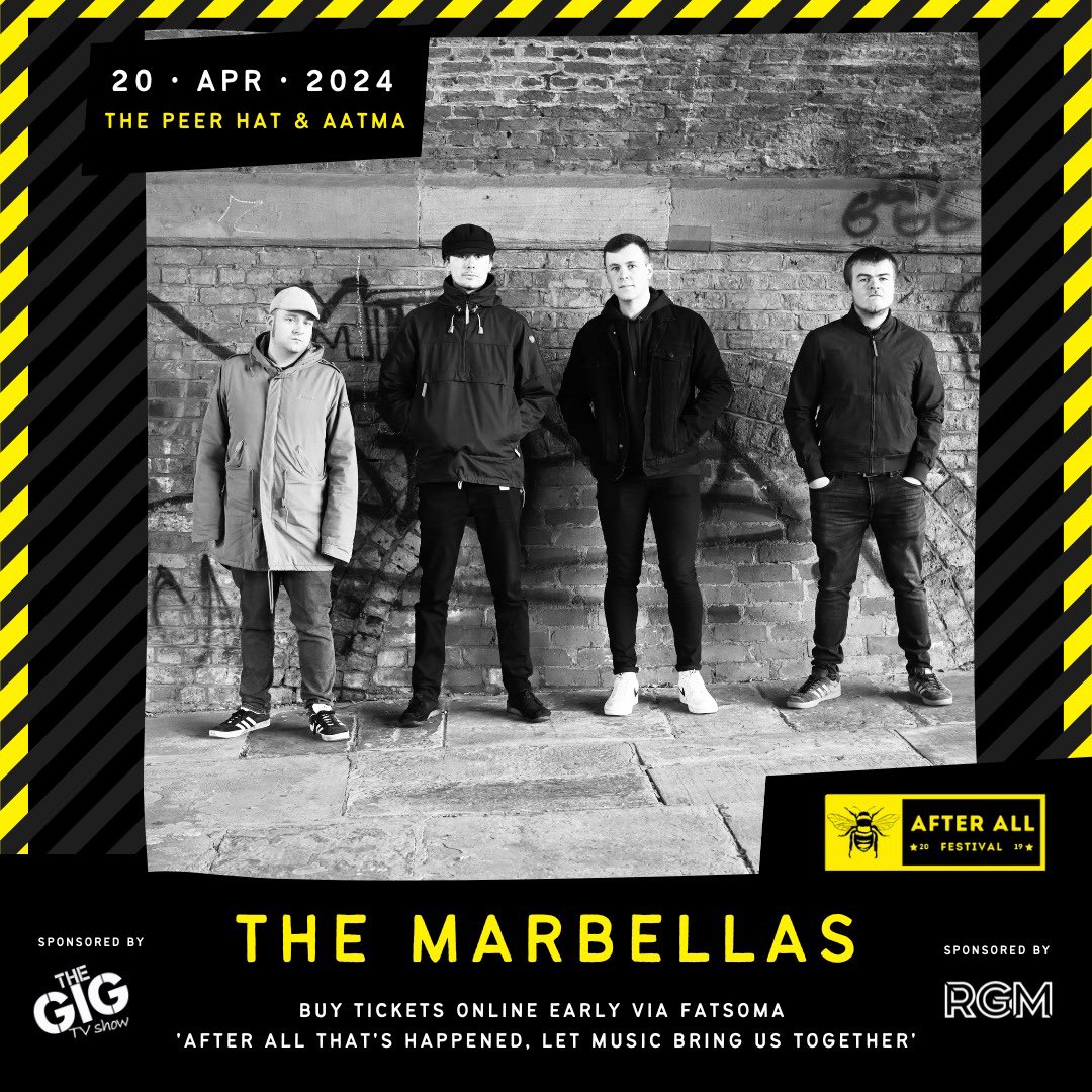 1 WEEK TO GO! We’ve got After All favourites, @marbellasband performing at After All Festival 2024! Get your tickets to see them now: fatsoma.com/e/848wbm7y/la/…