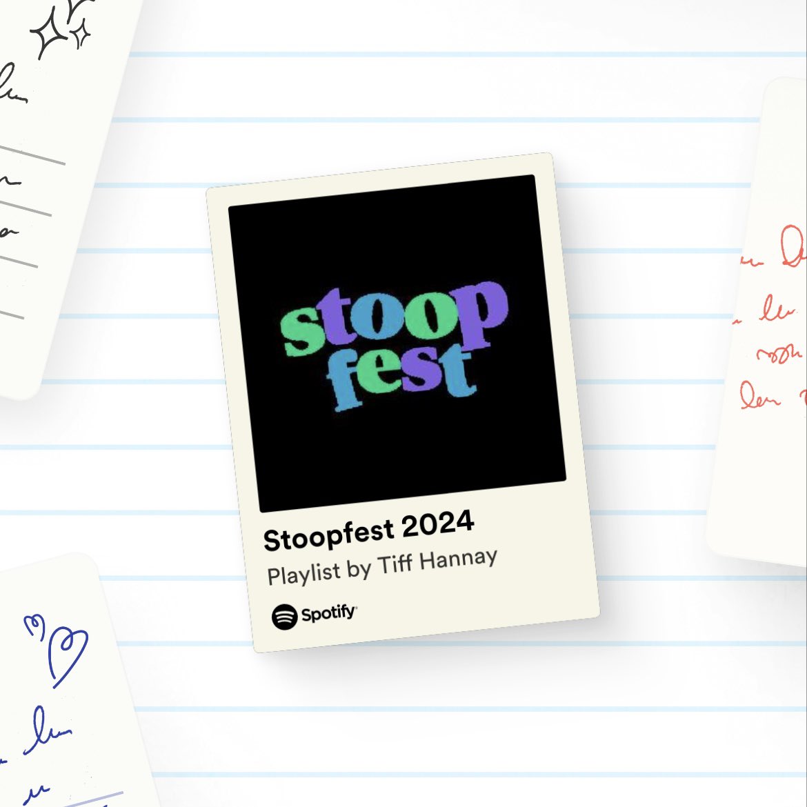 StoopFest's tweet image. Our official StoopFest 2024 Spotify playlist is now streaming! Which band do you have on repeat?🌕☁️✨

#stoopfest2024 #lansing #michigan #diy #music

open.spotify.com/playlist/7ulu6…