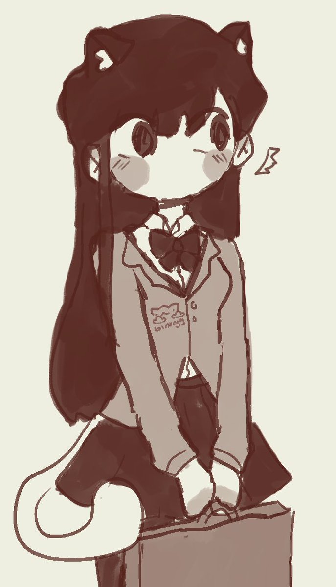 blnkegg's tweet photo. Just finished Komi and omg she's so cuteeee
 ik im basic as fuck but like commonnn, she's adorble
#KomiCantCommunicate #KomiCantCommunicateFanart #Streamart #artist https://t.co/CDcaw90nFV