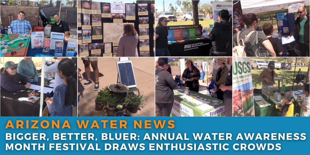 The #WaterAwarenessMonth Festival fulfills a vital part of our mission to keep the public informed about conservation ow.ly/yPf250RfjV3