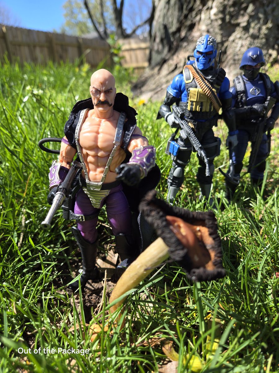 MojoRizen's tweet photo. "Yes! The fungus growth experiments seem to be working! Now to work on the lifespan."
#OutOfThePackage #ToyMan #toyphotography #toypics #actionfigurephotography  #actionfigurepics #actionfigureaddict #actionfigurejunky #toyaddict #takeyourtoysoutside @HasbroPulse @TheFullForce https://t.co/CgPJO6eP1d