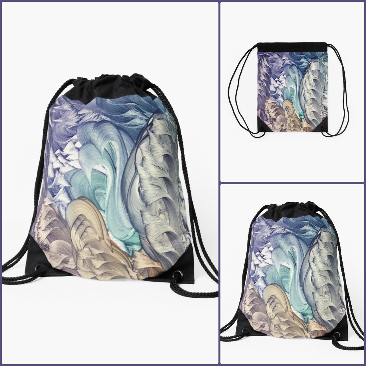 Moneta II Drawstring Bag~by Art Falaxy
~Be Artful~ #redbubble #accessories #fashion #art #artfalaxy #backpacks #bags #drawstring #duffel #trendy #FindYourThing #purple #lavender #teal #blue #silver

redbubble.com/i/drawstring-b…