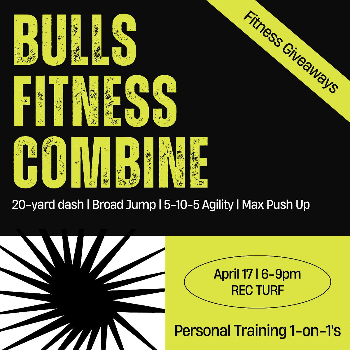 🌟 The Bulls Fitness Combine is a challenge unlike anything you've seen here before!

⚡️ There's just a few days left to claim your spot before the day

🔗 If you haven't already, sign up today for giveaways &amp; PT 1-on-1's