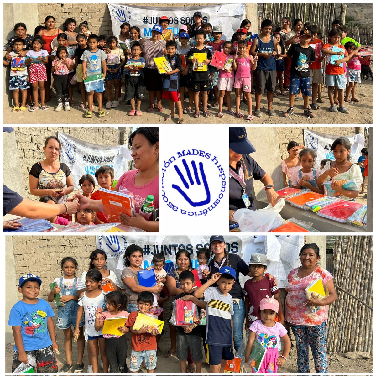 MADES_ONG's tweet photo. Momentos alegres para familias de bajos recursos en el pueblo de Saltur. esta vez MADES hizo entrega útiles escolares a los chicos del Colegio Nacional Raimondi.
Gracias por ayudarnos a ayudar.
MADES "comprometidos con su futuro"
https://t.co/YsRvDznAg6
@migasocial https://t.co/bbfYyOPuFZ